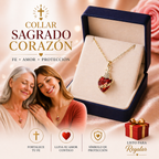 Collar Sagrado Corazón: Fe para tu cuello