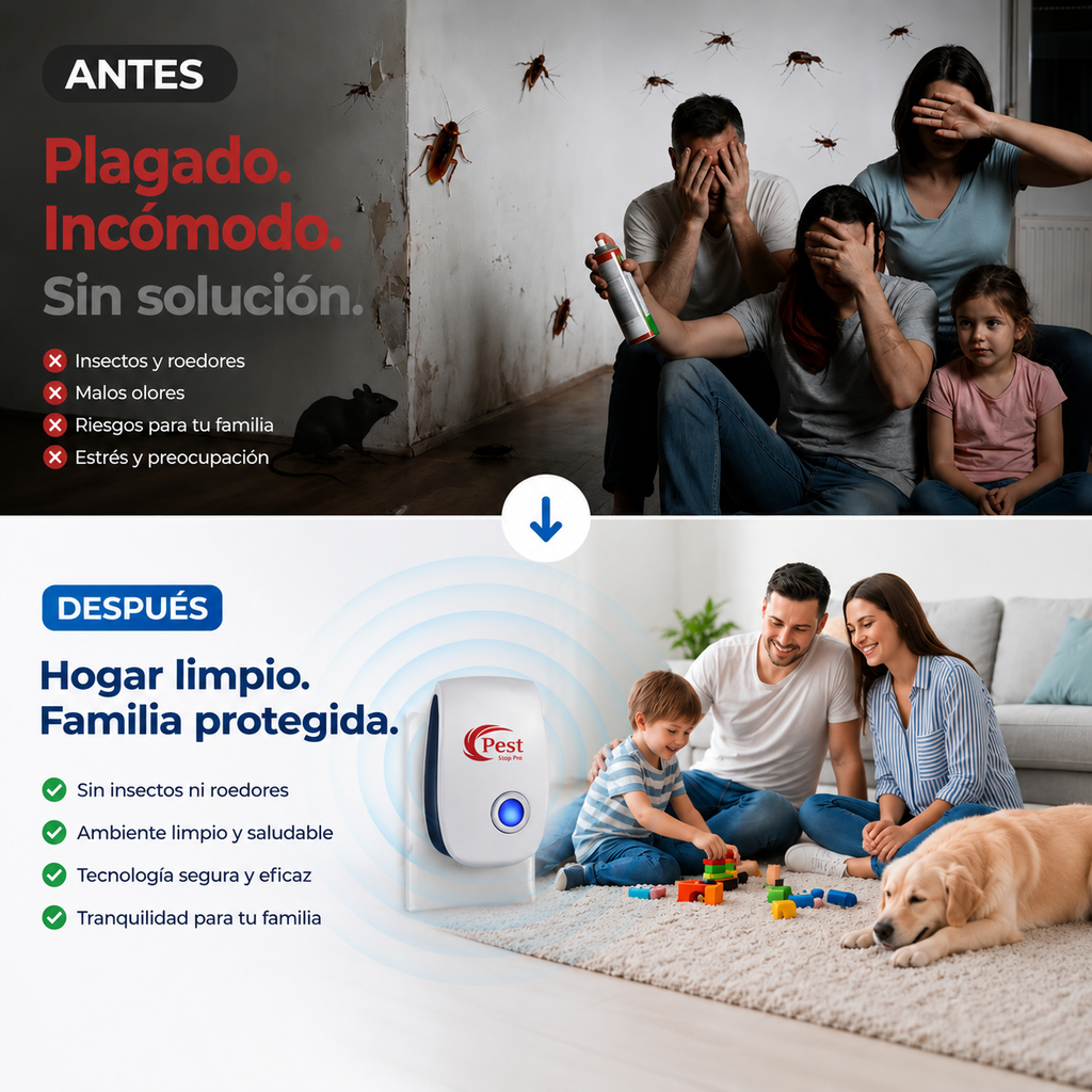 Adiós a las plagras para siempre
