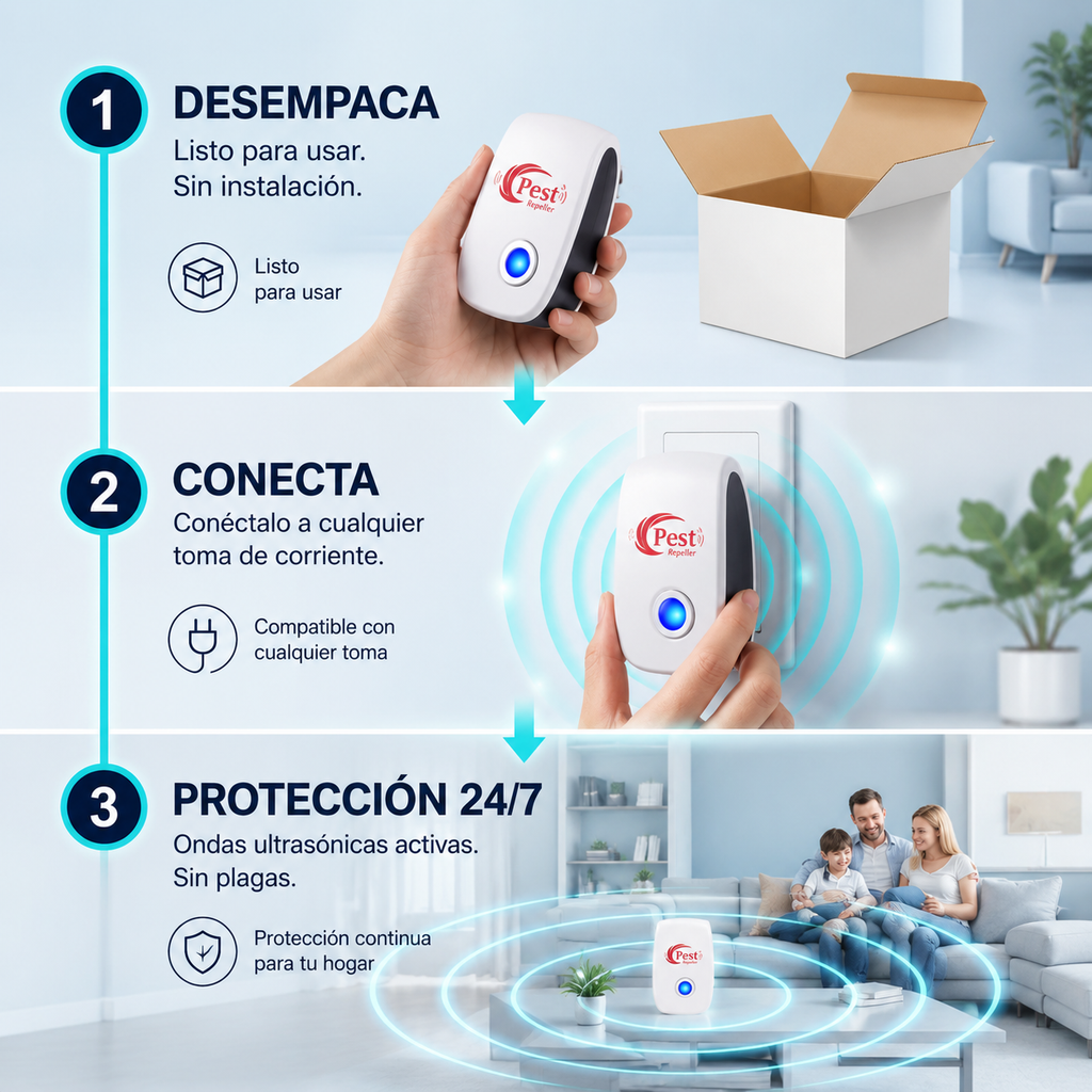 Adiós a las plagras para siempre